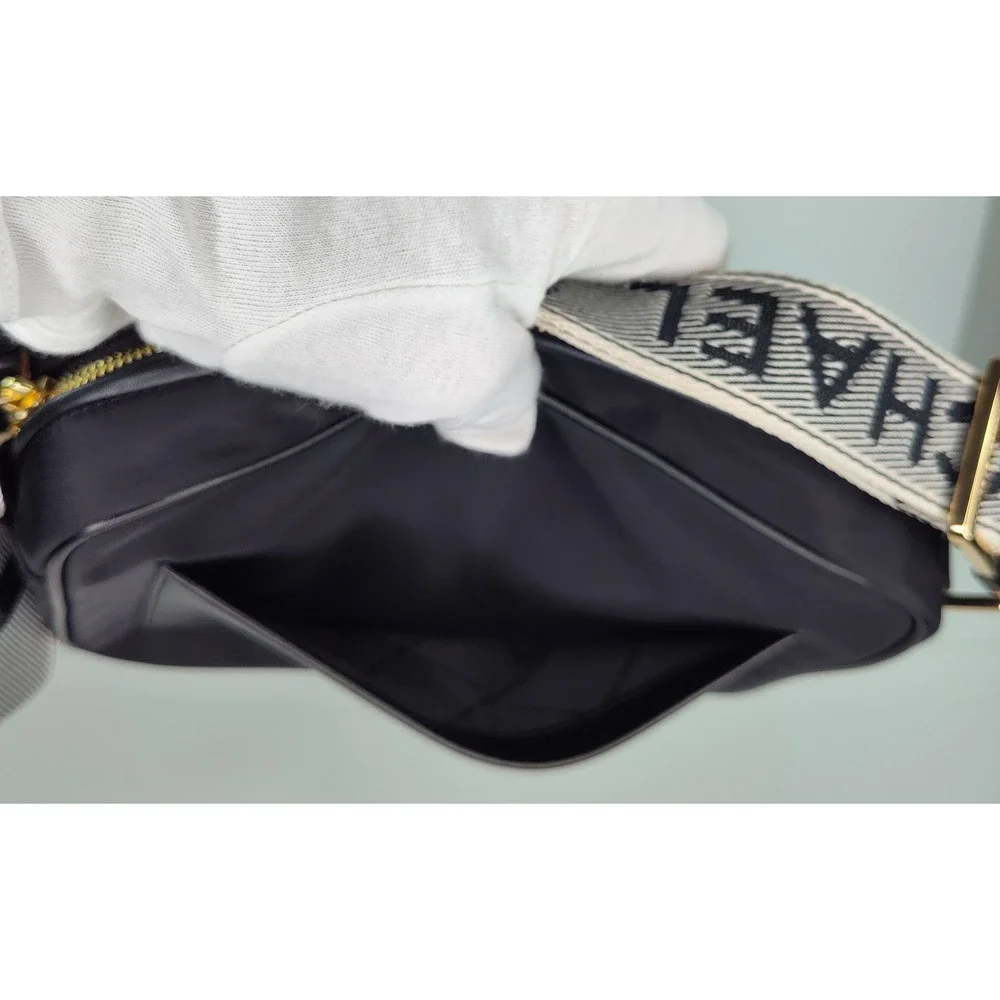Michael Kors Jet Set Large Nylon Gabardine Crossbody Bag - Black - NWOT
